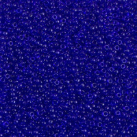 Miyuki rocailles Perlen 15/0 - Transparent cobalt 15-151